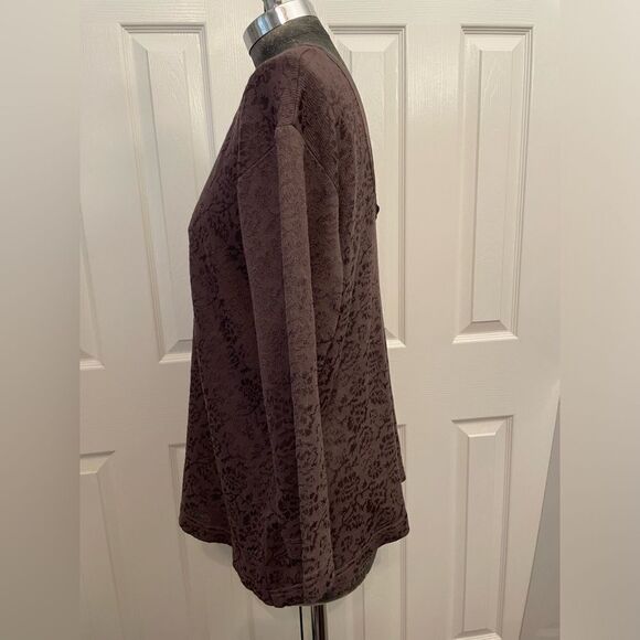 CP Shades Muted Purple Knit Blouse Size Medium - Picture 3 of 8